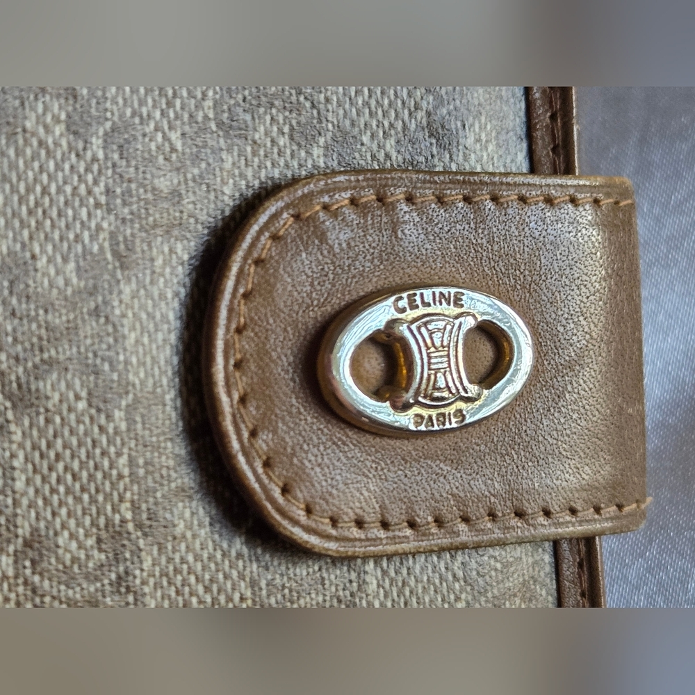 Celine Brown Monogram Wallet - image 3